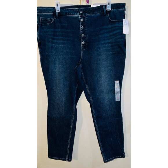 Old Navy Denim - Old Navy 360° Stretch Extra High-Rise Rockstar Super Skinny Jeans Womens Size 26